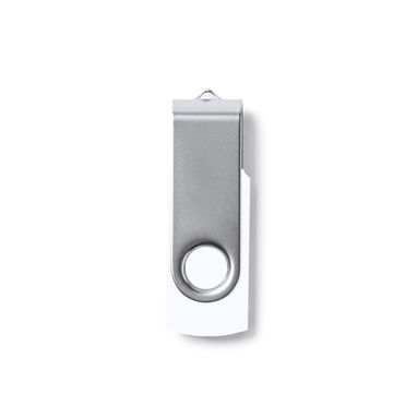 USB-флешка, цвет белый - US4186G1601- Фото №1