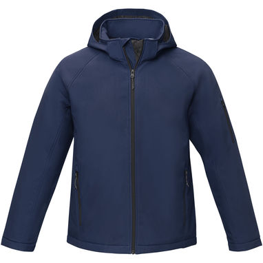 Notus мужская утепленная куртка из софтшелла, цвет темно-синий  размер S - 38338551- Фото №2