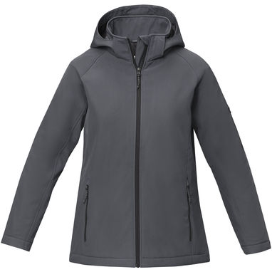 Notus женская утепленная куртка из софтшелла, цвет серый  размер XS - 38339820- Фото №2