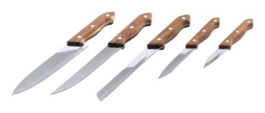 Набор ножей Wheeler, цвет коричневый - AP722990- Фото №3