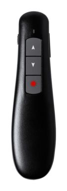Бездротовий презентаційний контролер із лазерною указкою Decolf, колір чорний - AP723197-10- Фото №3