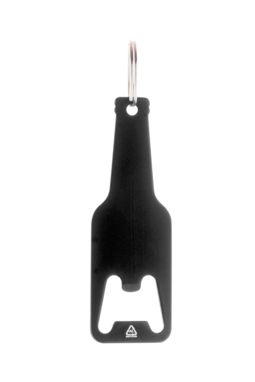 Брелок с открывалкой для бутылок Kaipi, цвет черный - AP808068-10- Фото №3