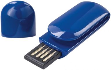 Накопитель USB  64GB, цвет синий - 12391300- Фото №1