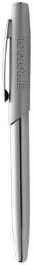 Ручка-роллер Geneva, цвет серебряный - 10601400- Фото №2