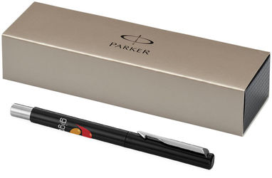 Ручка-роллер Parker Vector, колір суцільний чорний - 10648300- Фото №2