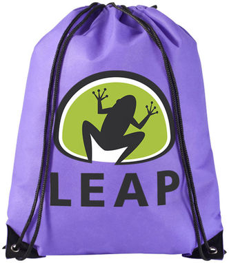 Нетканый стильный рюкзак Evergreen, цвет пурпурный - 11961904- Фото №3