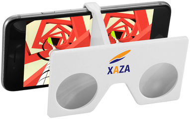 Очки виртуальной реальности с набором 3D линз, цвет белый - 13422700- Фото №4