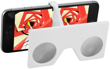 Очки виртуальной реальности с набором 3D линз, цвет белый - 13422700- Фото №6