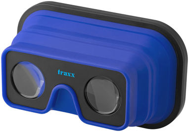 Складные силиконовые очки виртуальной реальности, цвет ярко-синий - 13422801- Фото №2