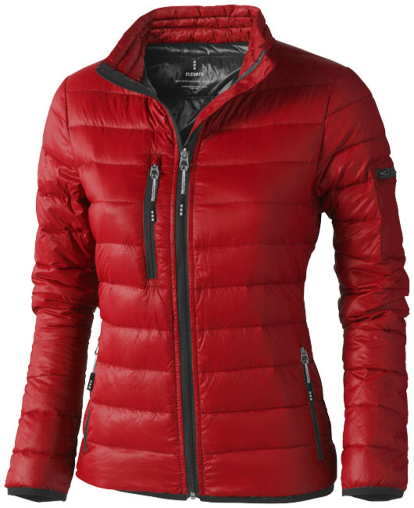 Легкая женская куртка - пуховик Scotia, цвет красный  размер XXL