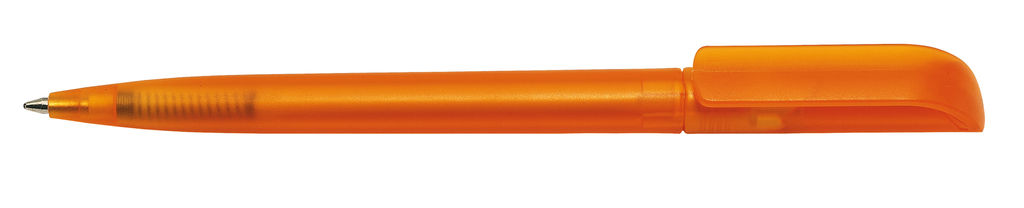Авторучка RETRO, цвет прозрачный оранжевый