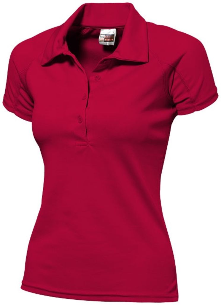 Рубашка поло женская Striker Coll Fit, цвет красный  размер S-XXL