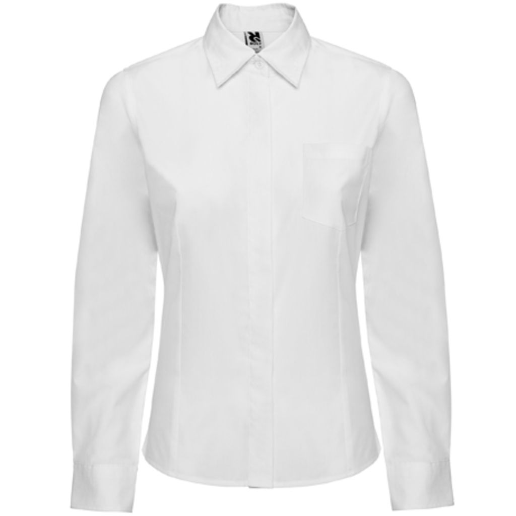 SOFIA L/S Рубашка с длинным рукавом, цвет белый  размер S