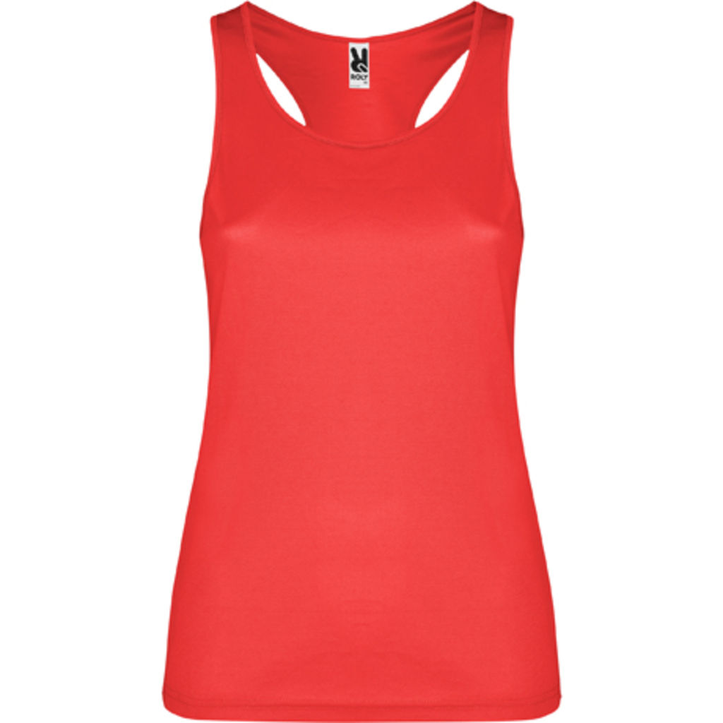 SHURA Технічна футболка з спеціально обробленою проймою, колір червоний  розмір S