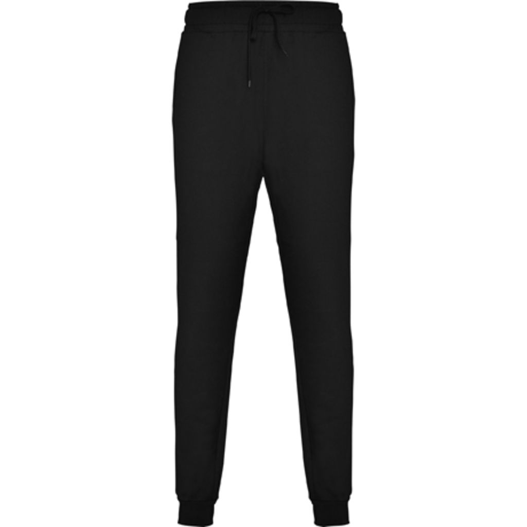 ADELPHO Спортивные штаны с широким поясом, цвет черный  размер 3/4