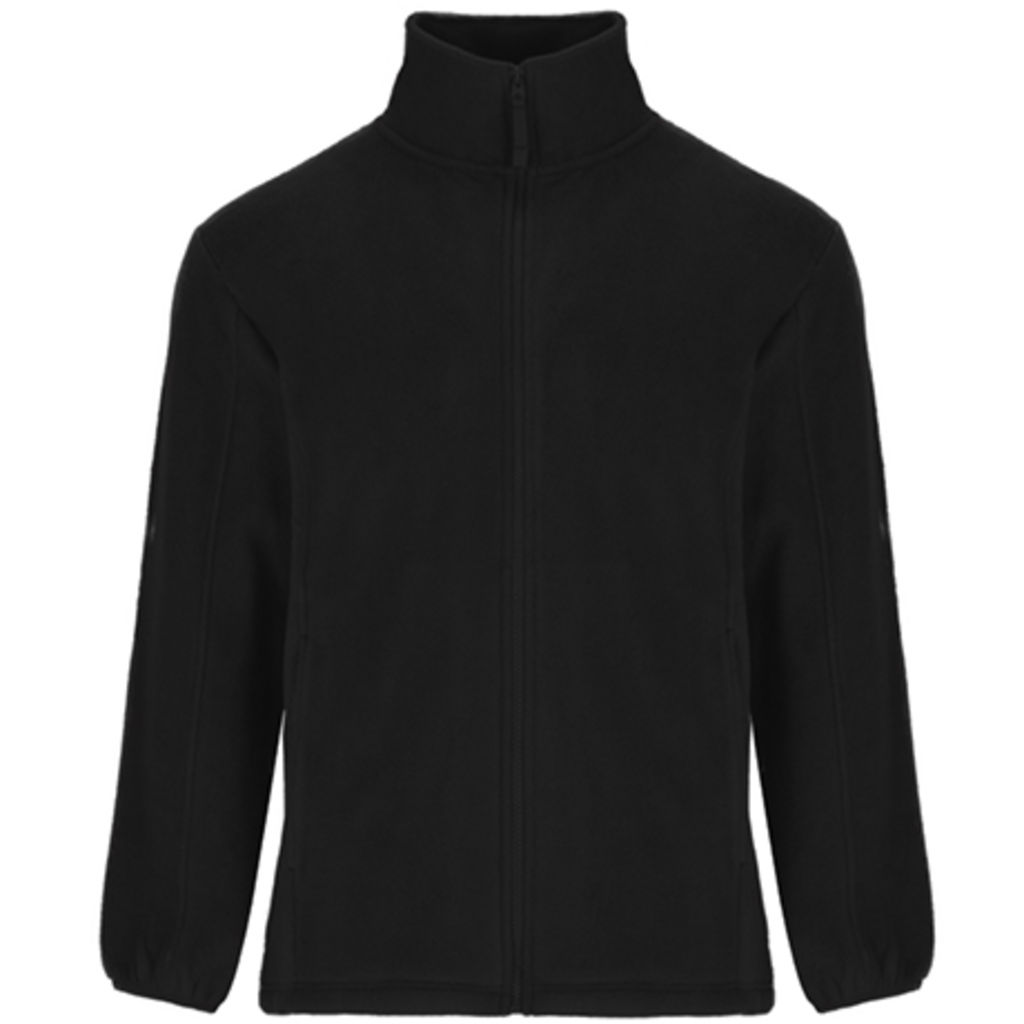 ARTIC Флисовая куртка с высоким воротником и подкладкой в тон, цвет черный  размер XL