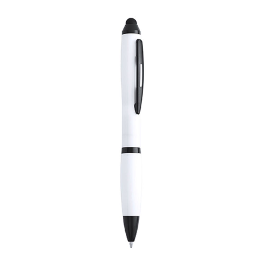 Ручка из ABS с поворотным механизмом и сенсором, цвет белый