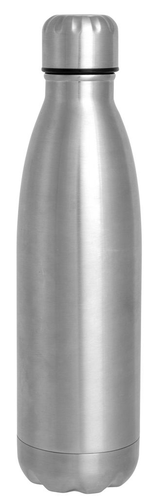 Пляшка вакуумна з подвійними стінками GOLDEN TASTE, колір сріблястий
