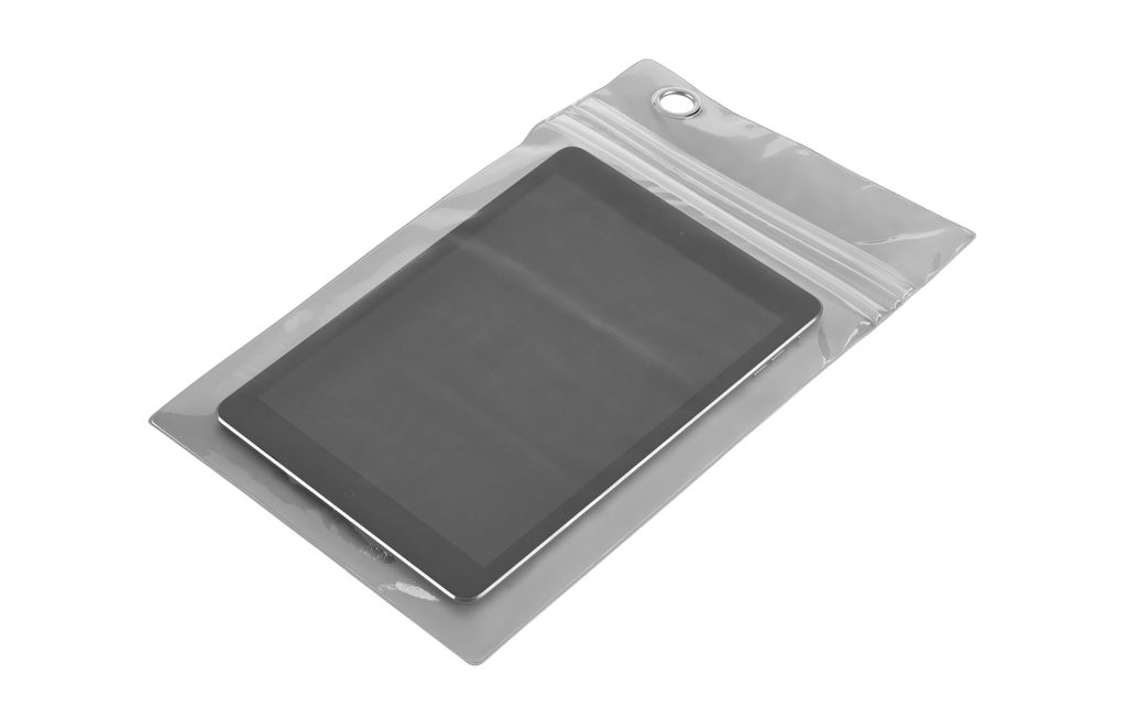 PLATTE. Тактильний чохол для планшета 9'7'', колір світло-сірий