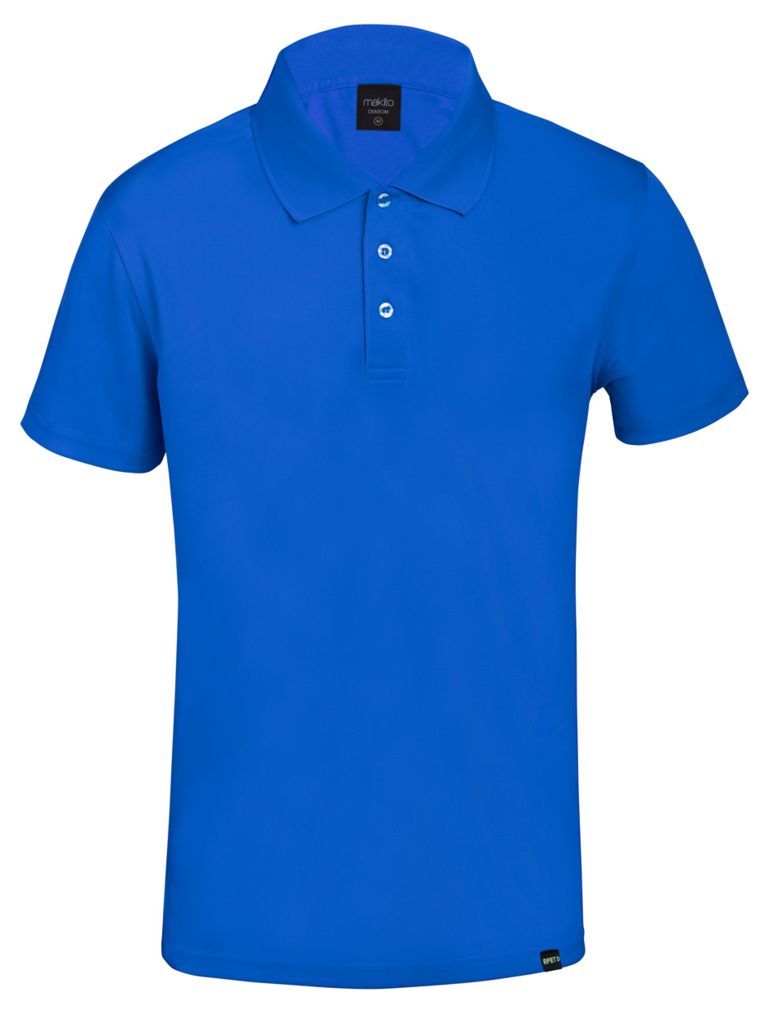Рубашка-поло RPET Dekrom, цвет синий  размер L