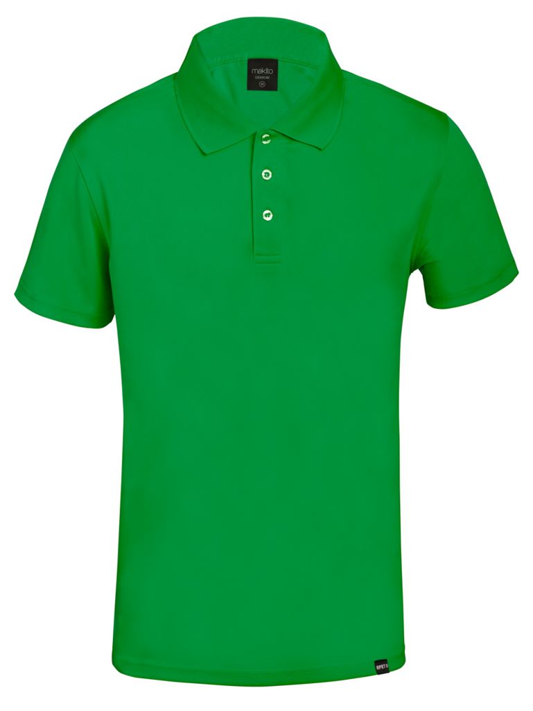 Рубашка-поло RPET Dekrom, цвет зеленый  размер L