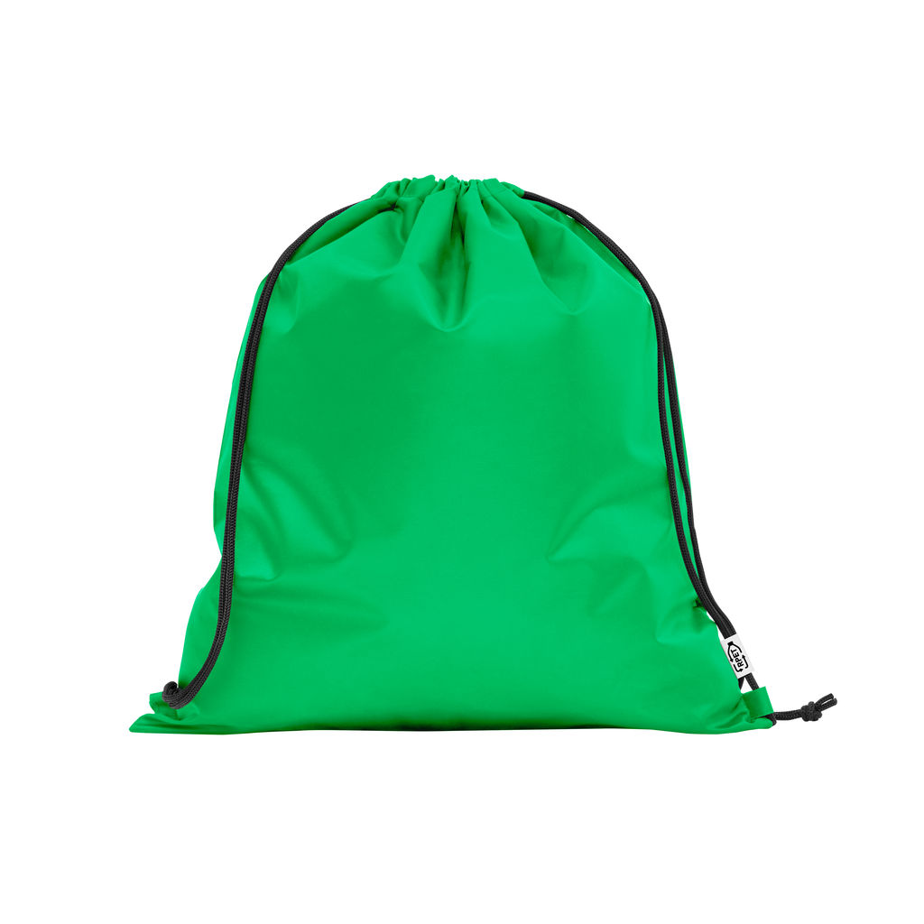 PEMBA. Сумка-рюкзак из rPET, цвет зеленый