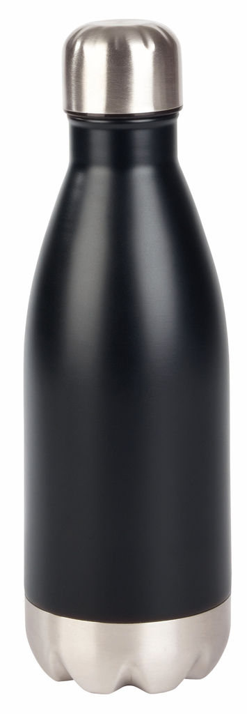 Термобутылка PARKY, цвет серебряный, чёрный