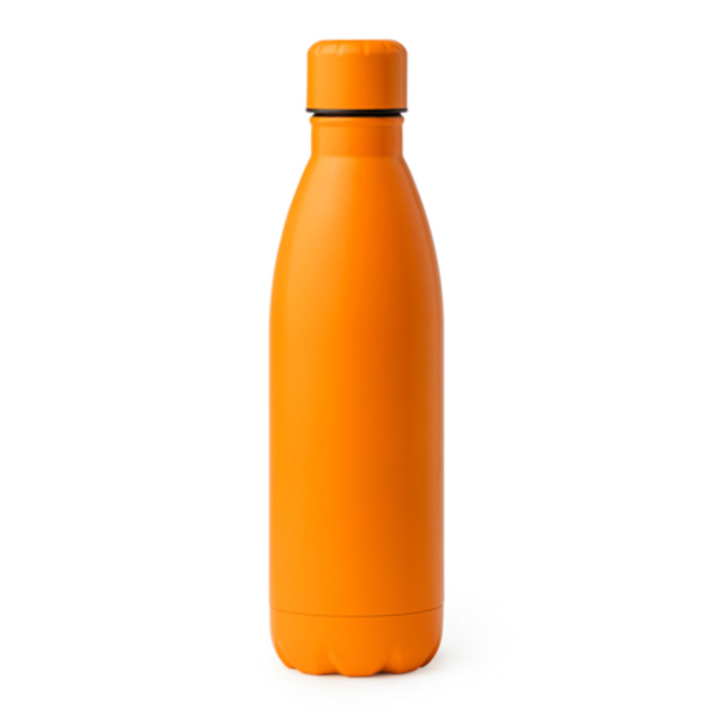 Бутылка из нержавеющей стали 304 с матовым покрытием, цвет оранжевый