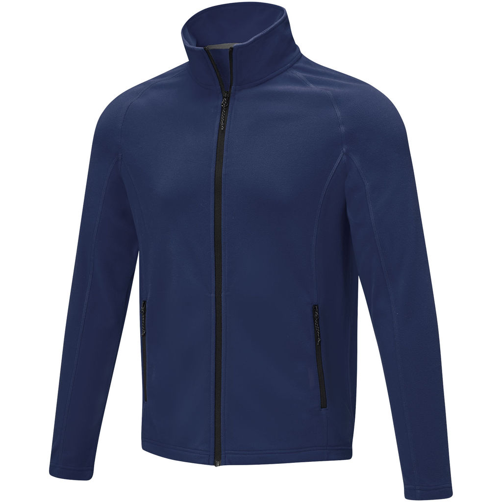 Мужская флисовая куртка Zelus, цвет темно-синий  размер S