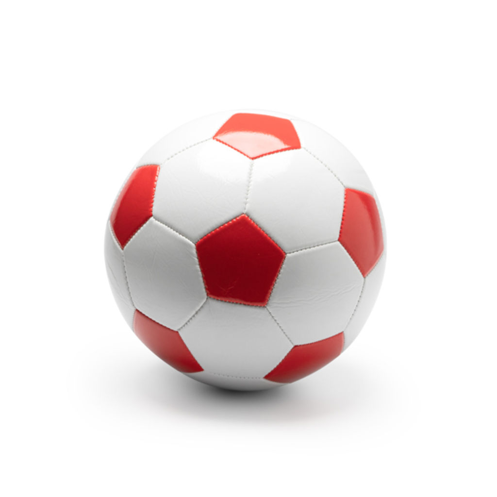 Футбольний м'яч, колір червоний