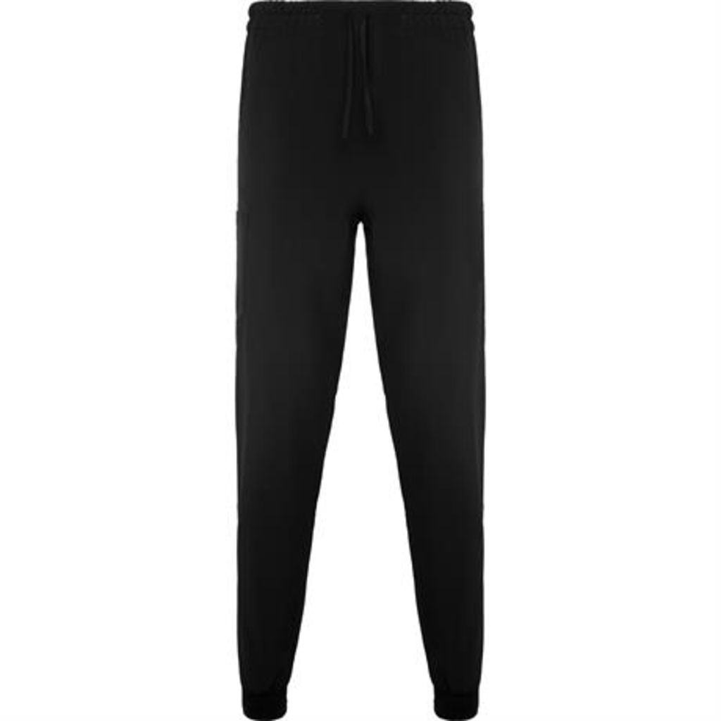 Прямые удлиненные брюки унисекс, цвет черный  размер L