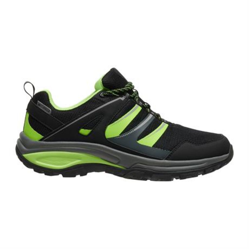 Обувь, специально разработанная для походов, цвет черный, флуоресцентный зеленый  размер Size 36