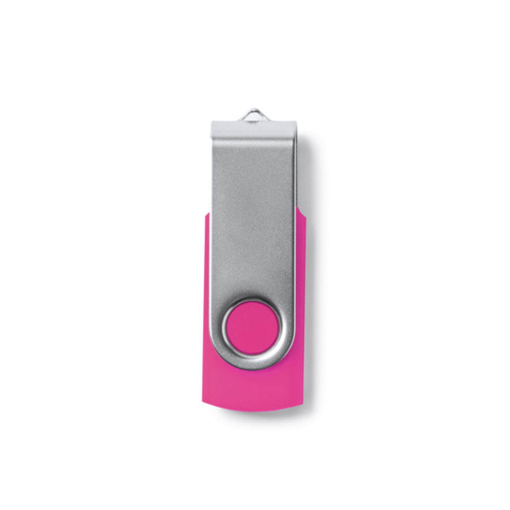 USB-флешка, цвет фуксия