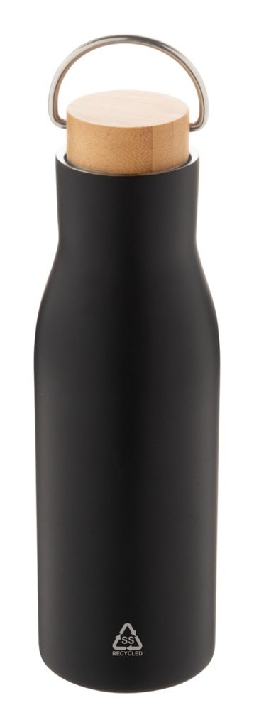 Термо бутылка Ressobo, цвет черный