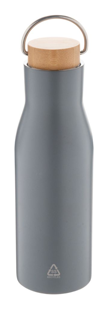 Термо пляшка Ressobo, колір темно-сірий