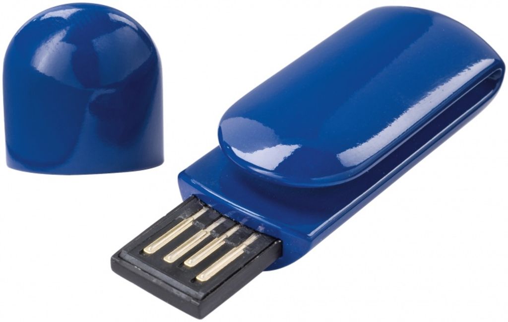 Накопитель USB  64GB, цвет синий