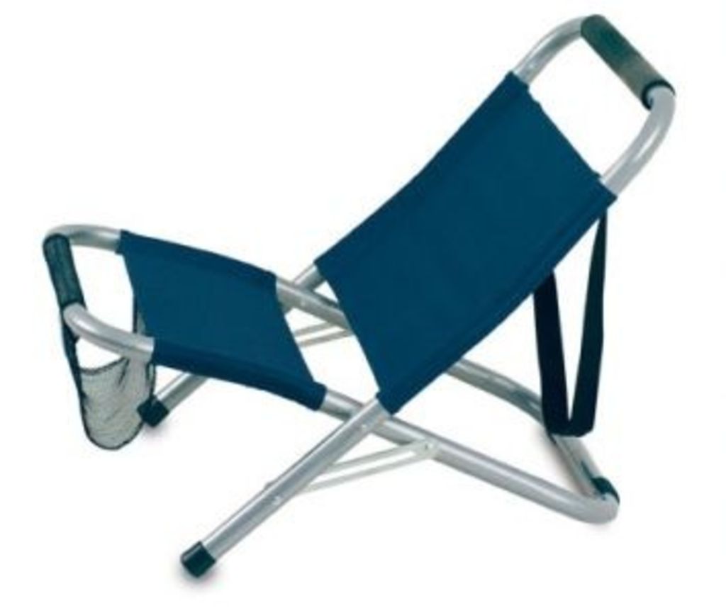 Пляжное кресло, цвет темно-синий