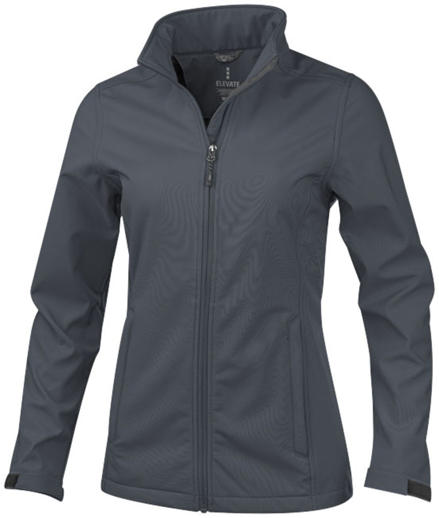 Женская куртка софтшел Maxson, цвет штормовой серый  размер XL