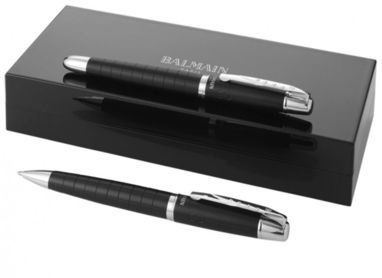 Набір ручок Balmain, колір чорний - 10636000- Фото №7