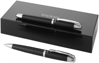 Набір ручок Balmain, колір чорний - 10636000- Фото №8