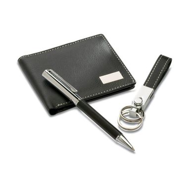 Набір з ручки, брелки і гаманця - KC7109_03- Фото №2