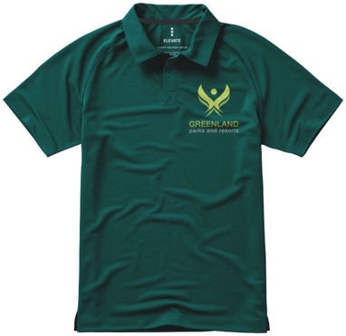 Рубашка поло с короткими рукавами Ottawa, цвет зеленый лесной  размер XS - 39082600- Фото №2