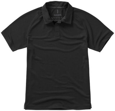 Сорочка поло з короткими рукавами Ottawa, колір суцільний чорний  розмір XS - 39082990- Фото №3