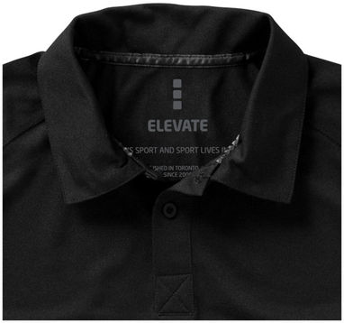 Сорочка поло з короткими рукавами Ottawa, колір суцільний чорний  розмір S - 39082991- Фото №7