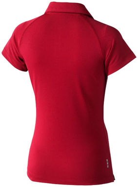 Жіноча сорочка поло з короткими рукавами Ottawa, колір червоний  розмір XS - 39083250- Фото №4