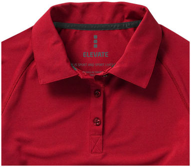 Женская рубашка поло с короткими рукавами Ottawa, цвет красный  размер L - 39083253- Фото №7