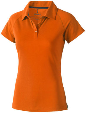 Женская рубашка поло с короткими рукавами Ottawa, цвет оранжевый  размер S - 39083331- Фото №1
