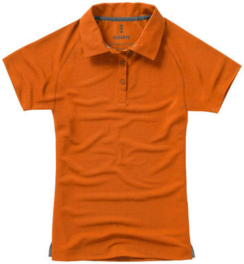 Жіноча сорочка поло з короткими рукавами Ottawa, колір оранжевий  розмір M - 39083332- Фото №3