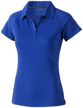 Женская рубашка поло с короткими рукавами Ottawa, цвет синий  размер XS - 39083440- Фото №1