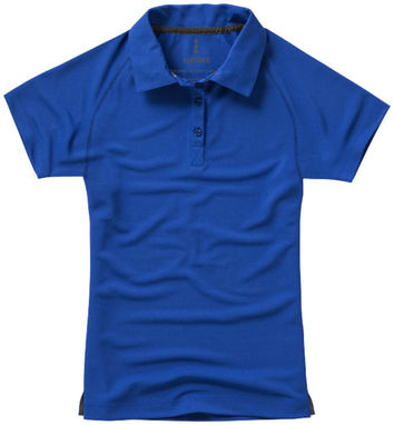 Женская рубашка поло с короткими рукавами Ottawa, цвет синий  размер XS - 39083440- Фото №3